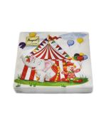 Салфетки 330х330 мм 2-сл., диз. "Цирк", разноцв., бум., 20 шт/упак "Bouquet"