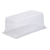 Упаковка для торта [крышка] 280х150х109[257х112х104] мм, прозр., ОПС, 160 шт/кор "Комус" 160 шт/упак РОССИЯ Т-2512К