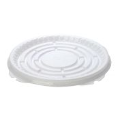 Упаковка для торта [дно] d260хh14[d211хh9] мм, бел., ПС, 100 шт/кор "Комус" 100 шт/упак РОССИЯ Т-230Д