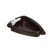 Упаковка для торта [дно] треуг. 165х115х30[120х86х26] мм, коричн., ПС, 800 шт/кор "Комус" 800 шт/упак РОССИЯ Т-2ДШ