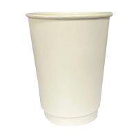 Стакан бумажный 350 мл 2 сл., d90 мм, бел., карт., 20 шт/упак 400 шт/кор РОССИЯ 01-135005-020/400/15