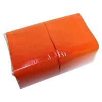 Салфетки 240х240 мм 1-сл., оранж,, бум., 400 шт/упак 18 упак/кор РОССИЯ