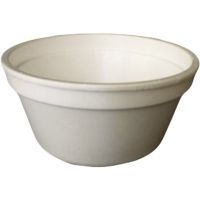 Тарелка одноразовая глубокая 410 мл, d127 мм, бел., ВПС, 576 шт/кор 576 шт/упак РОССИЯ