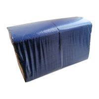 Салфетки 240х240 мм 1-сл., син,, бум., 400 шт/упак 18 упак/кор РОССИЯ