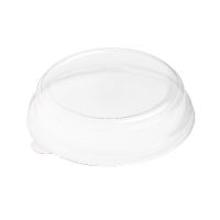 Крышка к контейнеру купол. d188хh37 мм, прозр., ПЭТ, 35 шт/упак "OSQ" Round Bowl 1300 dome lid 210 шт/кор РОССИЯ Round Bowl 1300 dome lid