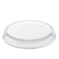 Крышка к контейнеру d145хh20 мм, прозр., ПЭТ, 100 шт/упак 400 шт/кор РОССИЯ