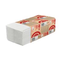 Полотенца бумажные для диспенсеров 240х200 мм 2-сл. Z-сложен., бел., 200 лист/упак "Focus" Premium 12 упак/кор РОССИЯ 5069956