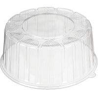 Упаковка для торта [крышка] d292хh118[d267хh113] мм, прозр., ОПС, 100 шт/кор "Комус" 100 шт/упак РОССИЯ Т-260 К