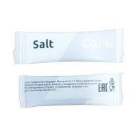 Соль порционная 1 г, стик, 1000 шт/кор РОССИЯ СО-НЕЙ