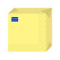 Салфетки 250х250 мм 2-сл., желт., бум., 50 шт/упак "Bouquet" 28 упак/кор РОССИЯ 57345