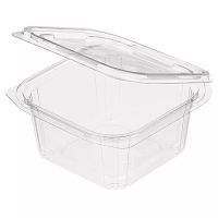 Контейнер 500 мл 1-секц. 137х132х62 мм, неразъем.крышка, прозр., ПЭТ, 480 шт/кор "Комус" 480 шт/упак РОССИЯ РКСП-500/11 (ОП) (ТТ) ПЭТ