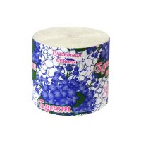 Бумага туалетная 1-сл. "Букет Сирени", без втулки, сер., 32 м 48 рул/кор РОССИЯ