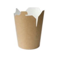 Коробка для лапши 450 мл, d103хh97 мм, крафт, карт., 50 шт/упак 500 шт/кор РОССИЯ CP(kr)-450