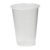 Стакан для холодных, горячих напитков, объем 0,20л, прозрачный