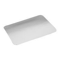 Крышка для формы алюм. 308х208 мм, карт.фольг., 100 шт/упак 300 шт/кор РОССИЯ 402-720