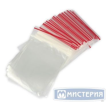 Пакет Zip-Lock 50х70 мм, прозр., ПВД, 100 шт/упак 300 упак/кор КИТАЙ