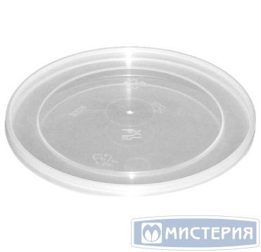 Крышка для контейнера под пресервы и мёд, d=93мм, полупрозрачная, ПП