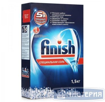 Соль для посудомоющих машин "Finish", 1500 г 6 упак/кор РОССИЯ 266515