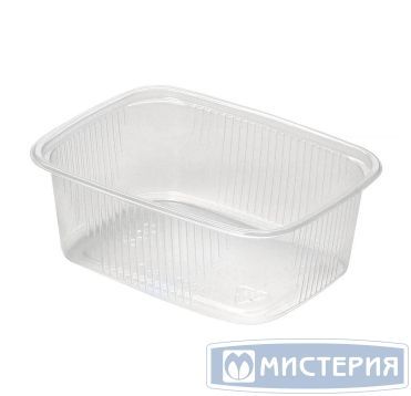 Контейнер 200 мл 1-секц. 108х82х41 мм, серия 108, без крышки, прозр., ПП, 100 шт/упак 1 000 шт/кор РОССИЯ К 108-200