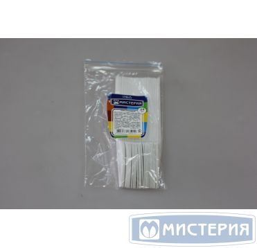 Нож одноразовый 165 мм, бел., ПС, 24 шт/упак "МИСТЕРИЯ" 1 200 шт/кор РОССИЯ 185010