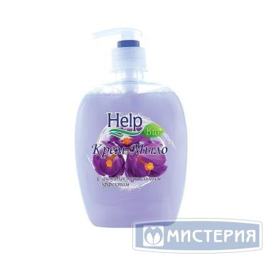 Мыло жидкое антибактериальное "Help", дозатор, 500 мл 6 шт/кор РОССИЯ 5-0314