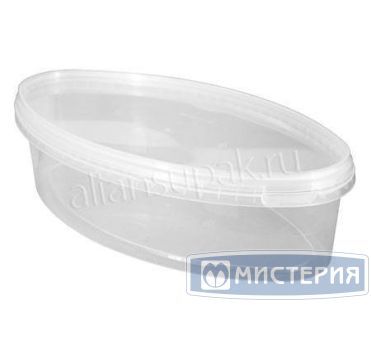 Контейнер для пресервов 1300 мл, 273х150хh70 мм, форма "Лодочка", контр.замок, без крышки, прозр., ПП, 216 шт/кор "Альянсупак" 216 шт/упак БЕЛАРУСЬ ДБЛ-1,3/273*150 ОСВ