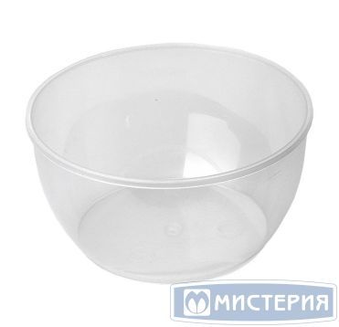 Контейнер под пресервы и мёд, 360мл "банка", "Плошка" d=112мм, h=55мм, полупрозрачный ПП