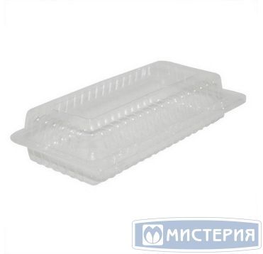 Упаковка прямоугольная 219x115x51мм, прозрачная, ОПС