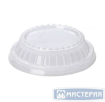 Крышка к контейнеру d100хh25 мм, прозр., ОПС, 2600 шт/кор "Комус" 2 600 шт/упак РОССИЯ М-200К (Н)