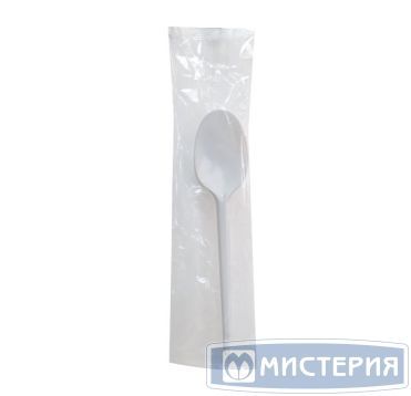 Комплект столовых приборов №1 [лож.ст. 165 мм, бел., ПС], 300 шт/кор 300 шт/упак РОССИЯ Н11-005