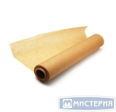 Бумага для выпечки силикон. в рулоне 380мм х 50м, коричн. 1 рул/упак 12 рул/кор РОССИЯ 8512