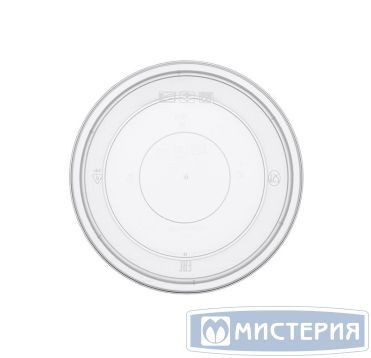 Крышка к контейнеру d115хh6 мм, прозр., ПП, 50 шт/упак 500 шт/кор РОССИЯ 1549П