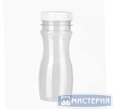 Бутылка ПЭТ 97 мл, прозр., горло d38 мм, крышка в компл., 400 шт/кор 400 шт/упак РОССИЯ №11. 0,097 BRC