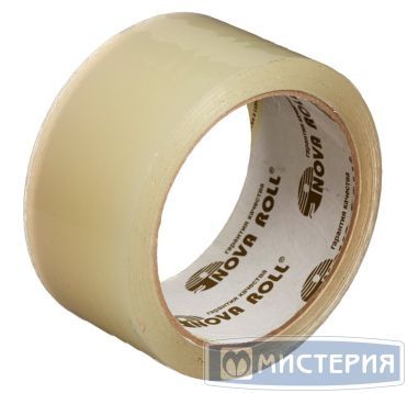 Клейкая лента 48мм х 66м, 43 мкм, прозр., 6 рул/упак "Novaroll" 36 рул/кор РОССИЯ 0120-434х