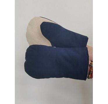 Рукавицы х/б с брезентовыми наладонниками утепленные на ватине 50 пар/кор УЗБЕКИСТАН STS-001