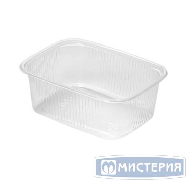 Контейнер прямоугольный, 108х82х46мм, 250мл, полупрозрачный, ПП
