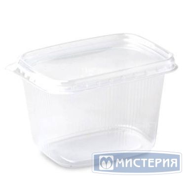 Контейнер прямоугольный 108х82х70мм, 350 мл, полупрозрачный