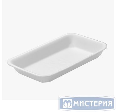 Лоток пищевой 225х135х30 мм, серия D-31.АВ, бел., ВПС, 250 шт/кор "Протэк" 250 шт/упак РОССИЯ D-31 "АВ"