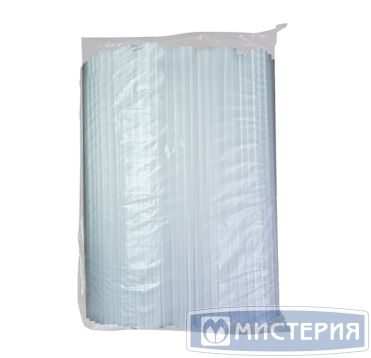 Трубочки для коктейлей 240 мм, d8 мм, прозр., пласт. прямые, 250 шт/упак 20 упак/кор БЕЛАРУСЬ -